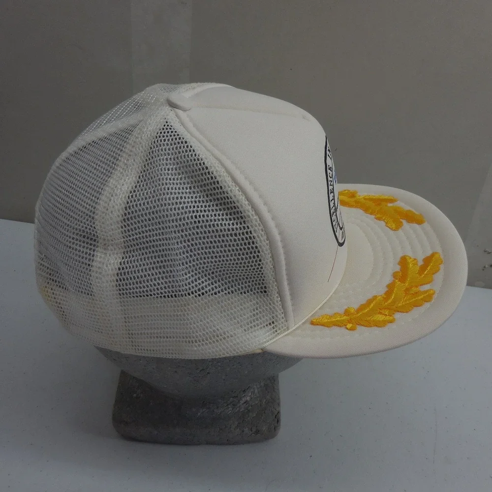 Vintage Hewlett Packard‎ HP Trucker Hat 1991 Safety NASA Logo Scrambled Eggs